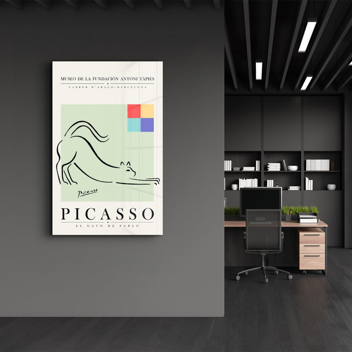Wallity Pintura Decorativa de Vidrio Templado Multicolor 46 x 72 cm Wallity Pintura Decorativa de Vidrio Templado Multicolor 46 x 72 cm
